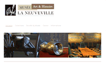 Tablet Screenshot of museelaneuveville.ch